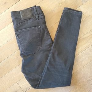 Levi s Mile High Super Skinny Black Jeans